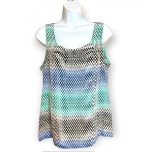 Dana Buchman Sleeveless Top Medium